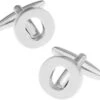 Banemi Tuxedo Studs, Tuxedo Boutons Lettre O Ensembles Pour Dîner De Noël 1.4X1.4CM -Rose Magasin 419BYBCNEDL. AC UL1500