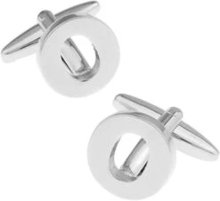 Banemi Tuxedo Studs, Tuxedo Boutons Lettre O Ensembles Pour Dîner De Noël 1.4X1.4CM