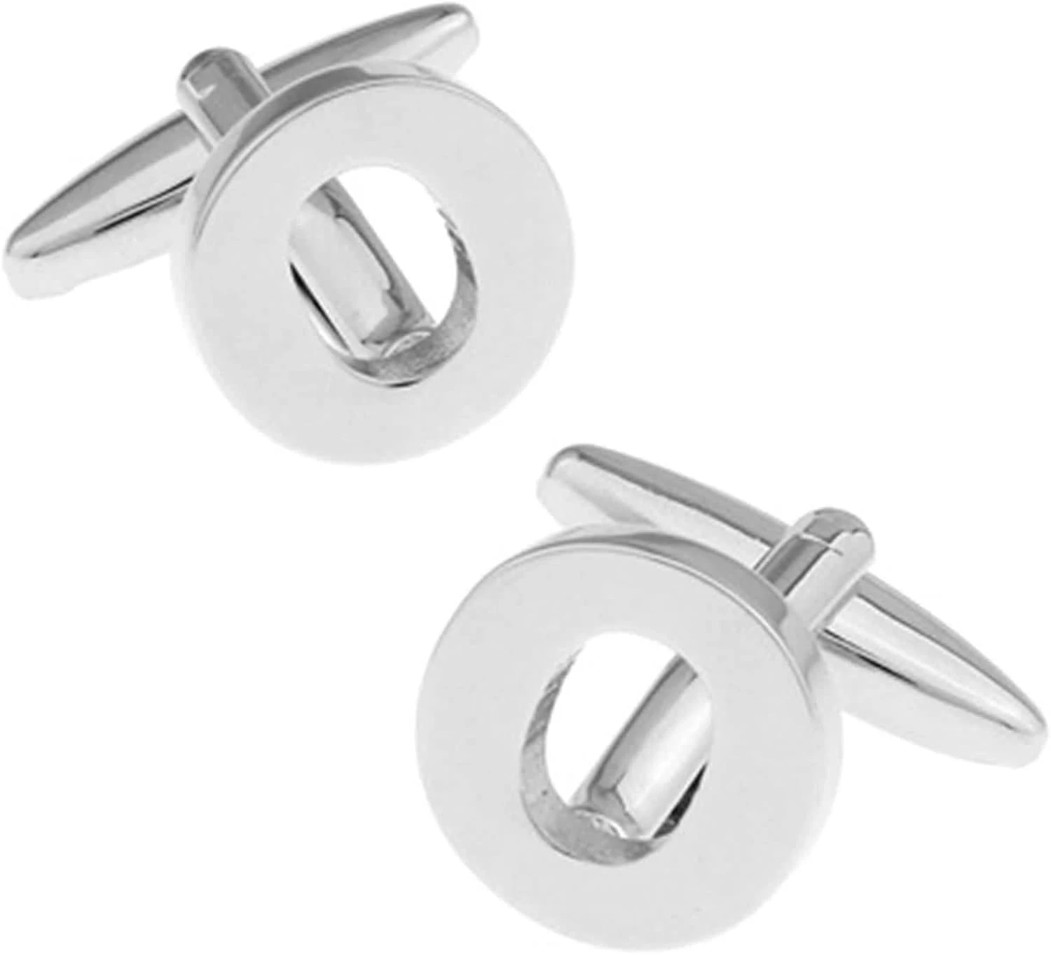 Banemi Tuxedo Studs, Tuxedo Boutons Lettre O Ensembles Pour Dîner De Noël 1.4X1.4CM 3 Banemi Tuxedo Studs, Tuxedo Boutons Lettre O Ensembles Pour Dîner De Noël 1.4X1.4CM