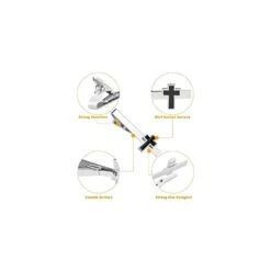 Clip à Cravate, Clips Pour Hommes, Tie-bar, Barres à Cravate Pour Hommes, Clip De Cravate En Argent Pour Hommes, Or à Cravate Pour Hommes, Clips De Cravate Skinny Pour Femmes, Anniversaire De Noël Cadeaux De Pâques Pour Papa Époux Fils Petit Ami Neveu -Rose Magasin 41KbERWvvJL. SS1000