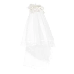 Cadeaux De Mariée 2 Pcs Cadeau Fleur Costume Tulle Exquis Mariage Blanc Coiffure Noël Pour Faire Partie Coiffure Tête Élégant Clip Floral Voile Courts Fournitures Décor De Mariage -Rose Magasin 41TMIsg7UAL. SL1500