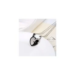 Cadeau De Noël Anniversaire Pour Les Amis Épouse époux - Collier D'amitié Pour Chat Pour 2 Filles Garçons Colliers Assortis Pour Les Meilleurs Amis Sœurs Frère Petite Amie -Rose Magasin 41mmHJbTPlL. SS1000