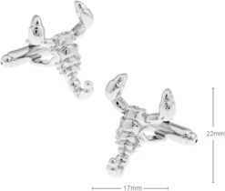 Banemi Groomsmen Cadeaux Boutons De Manchette, Boutons De Manchette Et Studs Silver Scorpion Sets Pour Le Dîner De Noël -Rose Magasin 516H5g6RvFL. AC UL1500