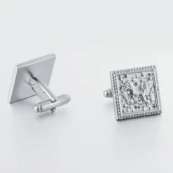 Banemi Boutons De Manchette Et Studs Set, Argent Boutons De Manchette Set En Acier Inoxydable Animal Motif Sets Pour Dîner De Noël 2X2CM -Rose Magasin 51QOw8ID AL. AC UL1500