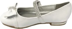 Chaussures Plates Gwen & Zoe Girl Dress Flats Pour Mariages, Noël Et Fêtes - Grandes Et Petites Filles, Tout-petits, Première Communion Avec Sangle De Strass -Rose Magasin 51RDiDYROWL. AC UL1500