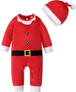 NLGToy Toddler Ruffle Romper Filles Romper Tenues Combinaison Bébé Costumes Polaire Garçons Infantile Chapeau De Noël Romper D'été -Rose Magasin 51RygpMNn5L. AC UL1500