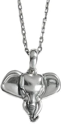 Jeulia Sterling Argent Collier Pour Hommes Femmes Éléphant Girafe Animal Pendentif Lien Chaîne Cool Bijoux Hypoallergénique D'anniversaire De Noël Cadeaux Pour Femmes Mariée Adolescent Filles Avec Boîte-cadeau