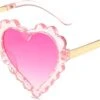 UTTPLL Enfants Fille Coeur En Forme Lunettes De Soleil Halloween Noël Parti Lunettes Pour Photographie Extérieur Plage UV 400 Protection -Rose Magasin 51UOSjGOYAL. AC UL1500