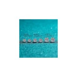 Vert Moissanite Boucles D'oreilles - 6 Prong Vert Boucles D'oreilles 14k Blanc Or Vert Boucles D'oreilles 925 Sterling Argent Moissanite Bijoux Cadeaux Pour Noël -Rose Magasin 51WBjoCDUYL. AC SR10001000