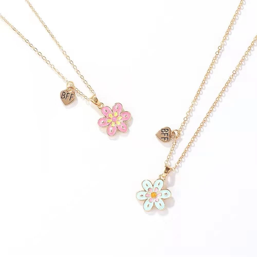 XLCTT 2Pcs Meilleur Ami Colliers Anniversaire Noël Graduation Cadeaux BFF Colliers Amitié Soeur Fille Cadeaux 4 XLCTT 2Pcs Meilleur Ami Colliers Anniversaire Noël Graduation Cadeaux BFF Colliers Amitié Soeur Fille Cadeaux – Image 2