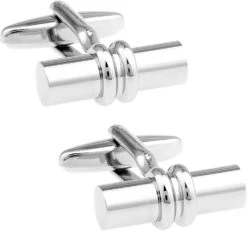 Banemi Boutons De Manchette Chemise, Boutons De Manchette Pour Unisexe Cylinder Sets Pour Dîner De Noël
