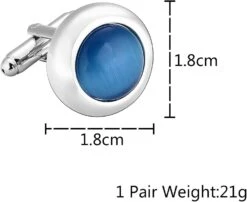 Banemi Boutons De Manchette Chemise Blanche, Argent 80S Collier En Acier Inoxydable Ronds Ensembles Pour Dîner De Noël 1.8X1.8CM -Rose Magasin 51faqjDSmDL. AC UL1500