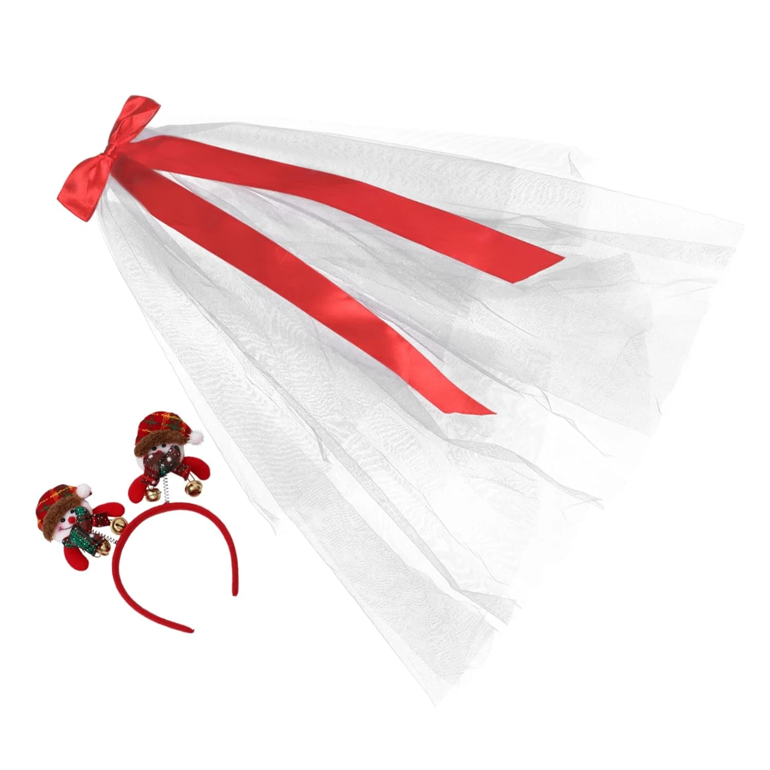 FOMIYES 1 Set Voile Arc Cheveux Accessoires Cheveux Accessoires Pour Filles Mariée Voiles Pour Mariage Noël Coiffe De Noël Costume Accessoires Mode Bandeau Filles Voile Bandeau 3 FOMIYES 1 Set Voile Arc Cheveux Accessoires Cheveux Accessoires Pour Filles Mariée Voiles Pour Mariage Noël Coiffe De Noël Costume Accessoires Mode Bandeau Filles Voile Bandeau