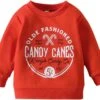 Enfants Enfants Garçons Filles Enfant Lettres De Noël Impressions À Manches Longues Sweat Pull De Noël Tops Cool