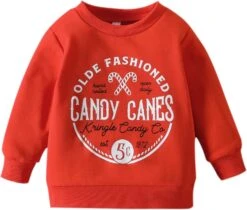 Enfants Enfants Garçons Filles Enfant Lettres De Noël Impressions À Manches Longues Sweat Pull De Noël Tops Cool