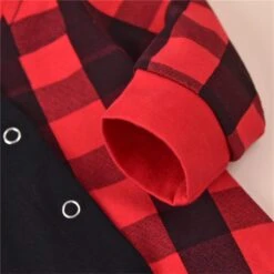 Enfant Mignon Vêtements Enfant Bébé De Noël Plaid Outfit Nouveau-né Garçon Fille Snap On Romper Combinaison Vêtements Outfit -Rose Magasin 613IVq6e2dL. AC UL1500