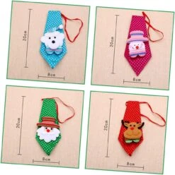 CRAFTHROU 2 Pcs Clignotant Lumière Up Cravate Noël Sequin Cravate LED Noël Cravates Cravate Pour Blush Cravate De Noël Paillettes Cravate Pour Enfants Noël Sequin Cravate Décorations Aldult -Rose Magasin 615GkQjzEdL. AC UL1281