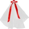 Kisangel Voiles De Noël Chapeau Court Avec Bowknot Snowman Bandeau Peigne Mini Couronne Dentelle Décor Mariée Noeud Partie Coiffe Mariage Arc-Cathédrale Noeud Bow-Knot Accessoires Fleur Voile Filles -Rose Magasin 615htXXJHCL. AC SL1500