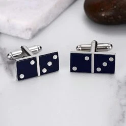 Banemi Manchette Lien, Bleu Boutons De Manchette En Acier Inoxydable Rectangle Ronds Ensembles Pour Dîner De Noël 2.1X1CM -Rose Magasin 615wYxf NL. AC UL1500