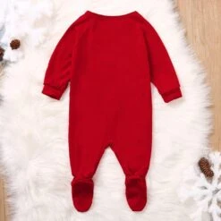NLGToy Bébé Garçon Tenues Tenues Combinaison Infantile Fille Romper Xmas Bébé Garçon De Noël Cerf Garçons Romper & Combinaison (Rouge, 12-18 Mois) -Rose Magasin 617nUiYRGvL. AC SL1024