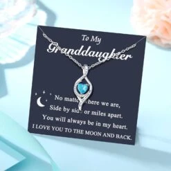 UPROMI Cadeaux Petite-fille, Collier Petite-fille, Cadeaux D'anniversaire De Noël Pour Les Adolescents Filles Femmes Bijoux Petite-fille -Rose Magasin 61AYDyzC L. AC UL1500