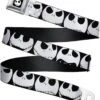 Boucle-Bas Ceinture Ceinture Ceinture Boucle Cauchemar Avant Noël 7 Jack Expressions Noir Blanc Hommes Femmes Enfants Réglable -Rose Magasin 61BTGHC1WL. AC UL1000
