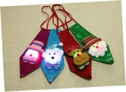 Amosfun 2 Pcs Cravates Pour Blush Cravate De Noël Sequin Cravate De Noël Glowing Cravate Costume Cravate Accessoires Cravate Décorations De Noël Sequin Cravate De Noël Cravate Enfant Combo Plaque -Rose Magasin 61EgDAfiYoL. AC UL1263