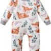 Infantile Garçon Vêtements D'hiver De Noël Infantile Nouveau-né Bébé Garçons Filles À Manches Longues Mignon Bande Dessinée Impression Patchwork Romper Combinaison (Pink, 12-18 Mois) -Rose Magasin 61GMzkv9xZL. AC SL1500