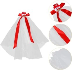 Kisangel Voiles De Noël Chapeau Court Avec Bowknot Snowman Bandeau Peigne Mini Couronne Dentelle Décor Mariée Noeud Partie Coiffe Mariage Arc-Cathédrale Noeud Bow-Knot Accessoires Fleur Voile Filles -Rose Magasin 61HxYRa5weL. AC SL1500