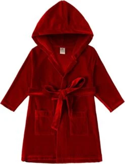 Enfant Filles Garçons À Manches Longues Nouveau Peignoir De Noël Velours Robe De Nuit Loisirs Porter Pour Enfants Bébé Peignoir Pour -Rose Magasin 61JTjZEYryL. AC UL1500