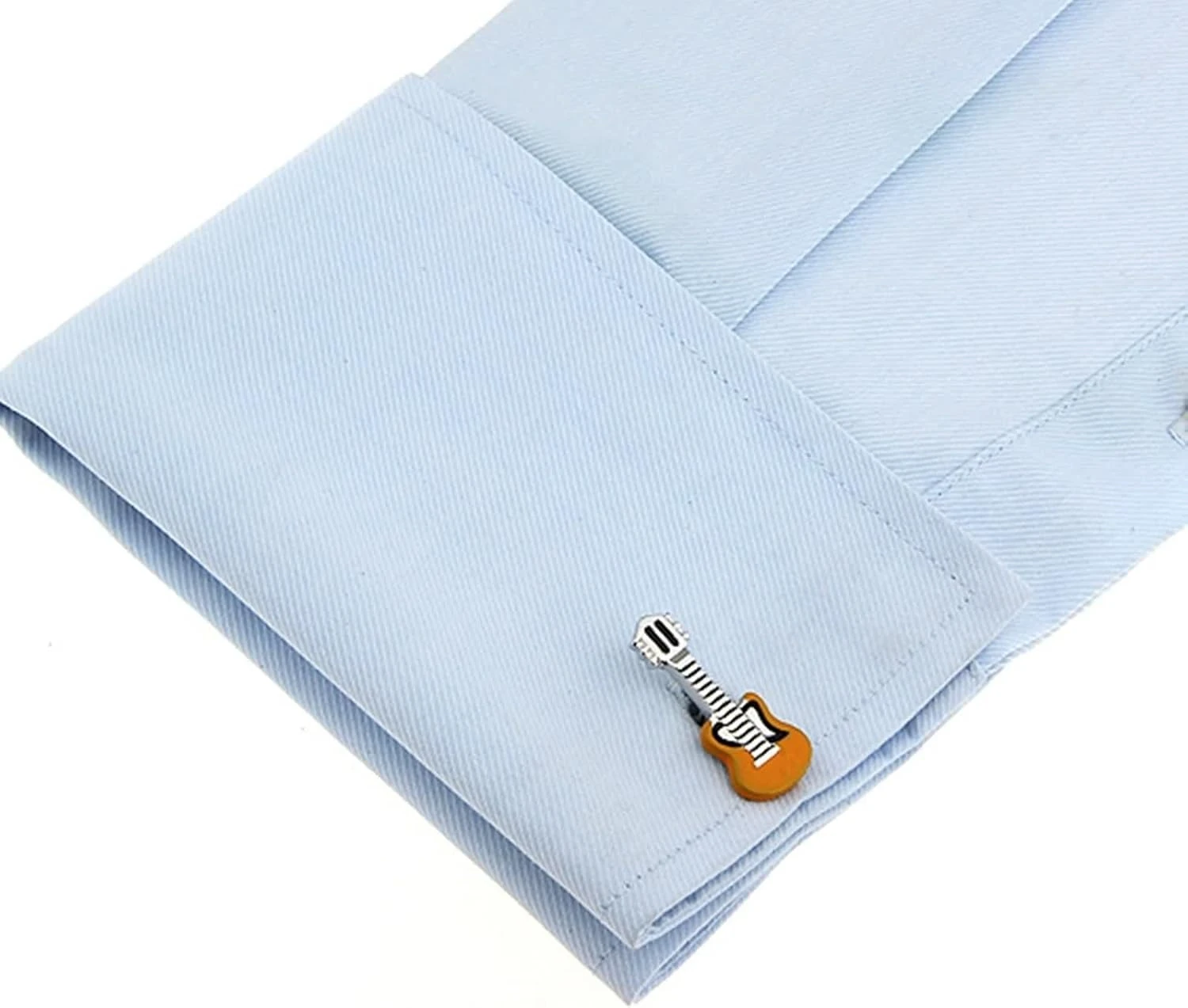 Banemi Boutons De Manchette Chemise, Boutons De Manchette Tuxedo Et Studs Guitar Sets Pour Dîner De Noël 3X1.2CM 6 Banemi Boutons De Manchette Chemise, Boutons De Manchette Tuxedo Et Studs Guitar Sets Pour Dîner De Noël 3X1.2CM – Image 4