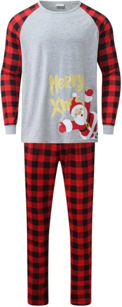 XBKPLO Family Pyjamas, Pyjamas De Noël, Pyjamas Décoratifs Ensemble Avec Divers Motifs Correspondant Family Pyjama -Rose Magasin 61JxuK4iZlL. AC UL1500