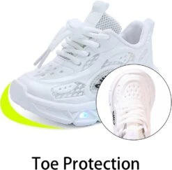 Lymeral Enfants Light Up Chaussures Led Flash Sneakers, Léger Mesh Respirant Enfants Chaussures Avec Led Pour Noël Anniversaire Enfant Show Cadeau -Rose Magasin 61KF5sOITDL. AC UL1500