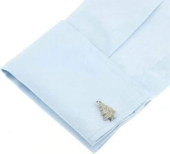 Hoisy Boutons De Manchette Robe Chemises, Argent Boutons De Manchette Pour Groom Arbre De Noël 2CM Boutons De Manchette Pour Tuxedo Chemises Mariage D'affaires -Rose Magasin 61MxPhXf1hL. AC UL1500