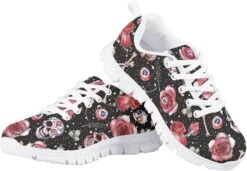 HOTYD Enfants Halloween Sneakers Pour Garçons Respirant Athlétique De Noël Chaussures De Marche Pour Les Filles Plus Confortable Casual Classique Mode Jouer Sport Chaussures -Rose Magasin 61NZfRBqBPL. AC UL1500