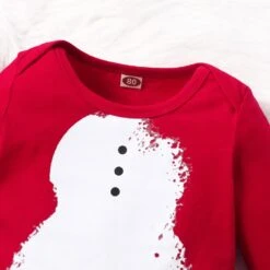 NLGToy Romper Costume Enfant Garçons Enfant Garçons Enfants Filles Garçons Infantile Mignon De Noël Cartoon Bonhomme De Neige Imprime Romper Combinaison (Rouge, 9-12 Mois) -Rose Magasin 61OWBp3JZML. AC SL1500
