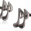 Banemi Boutons De Manchette Personnalisés, Boutons De Manchette Vintage En Acier Inoxydable Musique Double Note Cord Set Pour Dîner De Noël 2.3X1.8CM -Rose Magasin 61OuVUNfviL. AC UL1500