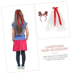 Toddmomy 1 Set Veil Bow Antler Bandeau Mariée Voiles Pour Mariage Nativité Costumes Pour Noël Chapeaux De Rennes Costume Coiffe De Noël Coiffe Filles Voile Bandeau Mesh -Rose Magasin 61Pm2jd2YDL. SL1500