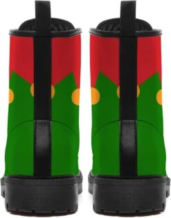 Ipodry Noël Bottes Femmes Hommes Dentelle-Up Boot Faux En Cuir Combat Travail Bottes Cadeaux Pour Elle,him -Rose Magasin 61T 0hB8VL. AC UL1500