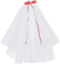 TOYANDONA Voile Arc Dentelle Ruban De Mariage Bandeau Cheveux Accessoires Pour Filles Arc Voile Bandeau Filles Voile Bandeau Dentelle Partie Voile Maille De Noël Voile Arc Chapeaux De Noël Enfants Cheveux Peigne Perruque