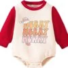 Sfdgfhyf Enfants Parti Vêtements Nouveau-né Bébé Garçons Filles Noël Romper À Manches Longues Lettre Imprimé Sweat -Rose Magasin 61ajgyjd2UL. AC UL1500