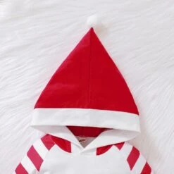 NLGToy Enfant Garçon Tenues Infantile Garçons Filles De Noël À Manches Longues Romper Bande Dessinée Cerf Imprimés Rayé À Capuche Bébé Robe -Rose Magasin 61fq lrHvtL. AC UL1500