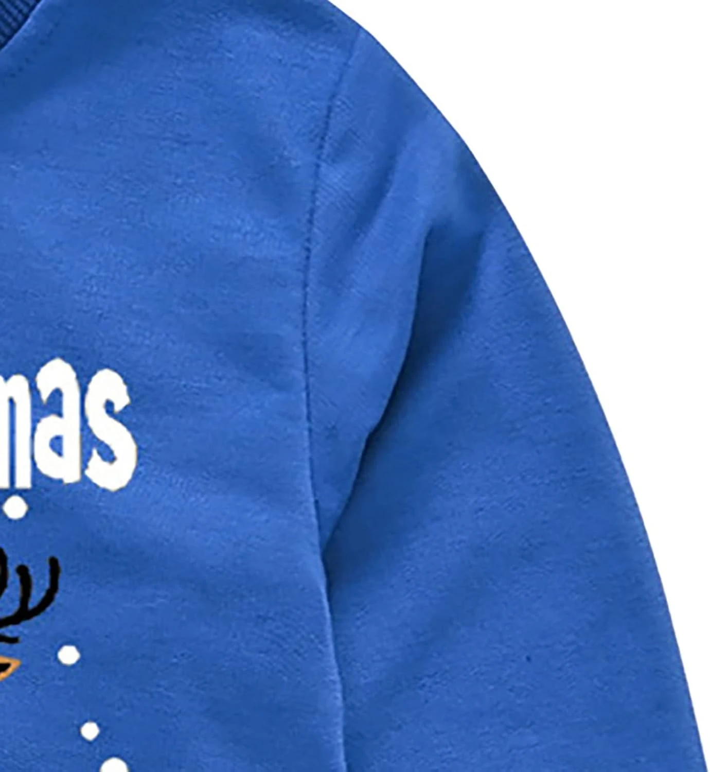 Enfant Casual Body Enfant Hiver Noël À Manches Longues Bande Dessinée Imprimé Lettre Hoodie Top 4 Enfant Casual Body Enfant Hiver Noël À Manches Longues Bande Dessinée Imprimé Lettre Hoodie Top – Image 2