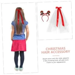 Beaupretty 1 Set Veil Bow Accessoires De Cheveux Pour Filles Veil 's Place Filles Vêtements Vacances Bandeaux Pour Femmes Noël Bandeau Pour Filles Vacances Chapeaux Mesh Xmas Veil Bow Bandeau -Rose Magasin 61gp1Dp2gsL. SL1500