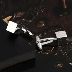 Banemi Boutons De Manchette Unique, Argent Boutons De Manchette Ensembles Carrés En Acier Inoxydable Pour Dîner De Noël 1X1CM 10 Banemi Boutons De Manchette Unique, Argent Boutons De Manchette Ensembles Carrés En Acier Inoxydable Pour Dîner De Noël 1X1CM -Rose Magasin 61iNvACDNjL. AC UL1500