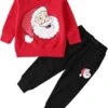 Sfdgfhyf Filles Ensembles Courts Garçons Hiver À Manches Longues Rouge Père Noël Imprime Tops Pantalon 2PCS Tenues Vêtements Ensemble Pour Bébé 2 Sfdgfhyf Filles Ensembles Courts Garçons Hiver À Manches Longues Rouge Père Noël Imprime Tops Pantalon 2PCS Tenues Vêtements Ensemble Pour Bébé -Rose Magasin 61jmBEXktLL. AC UL1500