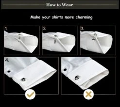 Banemi Cufflink Shirt, Silver Cuff Links Ensembles Carrés En Acier Inoxydable Pour Dîner De Noël 1.7X1.7CM 9 Banemi Cufflink Shirt, Silver Cuff Links Ensembles Carrés En Acier Inoxydable Pour Dîner De Noël 1.7X1.7CM -Rose Magasin 61jwxHV7ML. AC UL1500 21