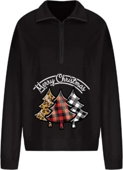 Ayaso Femmes Noël Manches Longues Neck Top Tireuse Confortable T-shirts Imprimés Pullover Décontracté Sweatshirts Chemisier Graphique -Rose Magasin 61kPw4Dxe L. AC SL1500