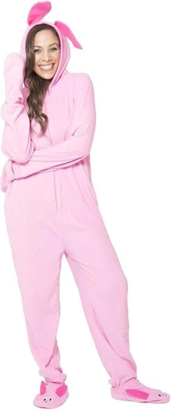 Une Histoire De Noël Femme One Piece Deranged Bunny Pajama Costume Union Costume Outfit Sleeper