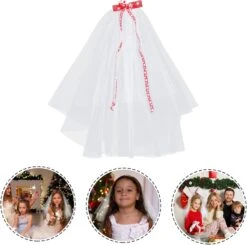 TOYANDONA Voile Arc Dentelle Ruban De Mariage Bandeau Cheveux Accessoires Pour Filles Arc Voile Bandeau Filles Voile Bandeau Dentelle Partie Voile Maille De Noël Voile Arc Chapeaux De Noël Enfants Cheveux Peigne Perruque -Rose Magasin 61lnhPI5AgL. AC SL1500